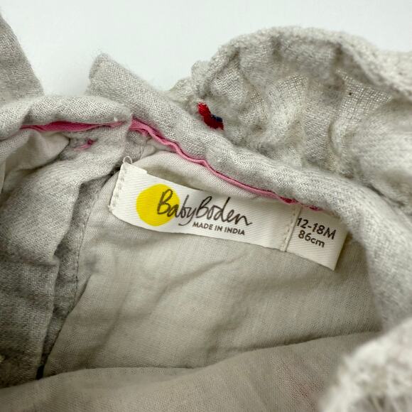 Baby Boden Embroidered Floral Dress - Picture 6 of 6